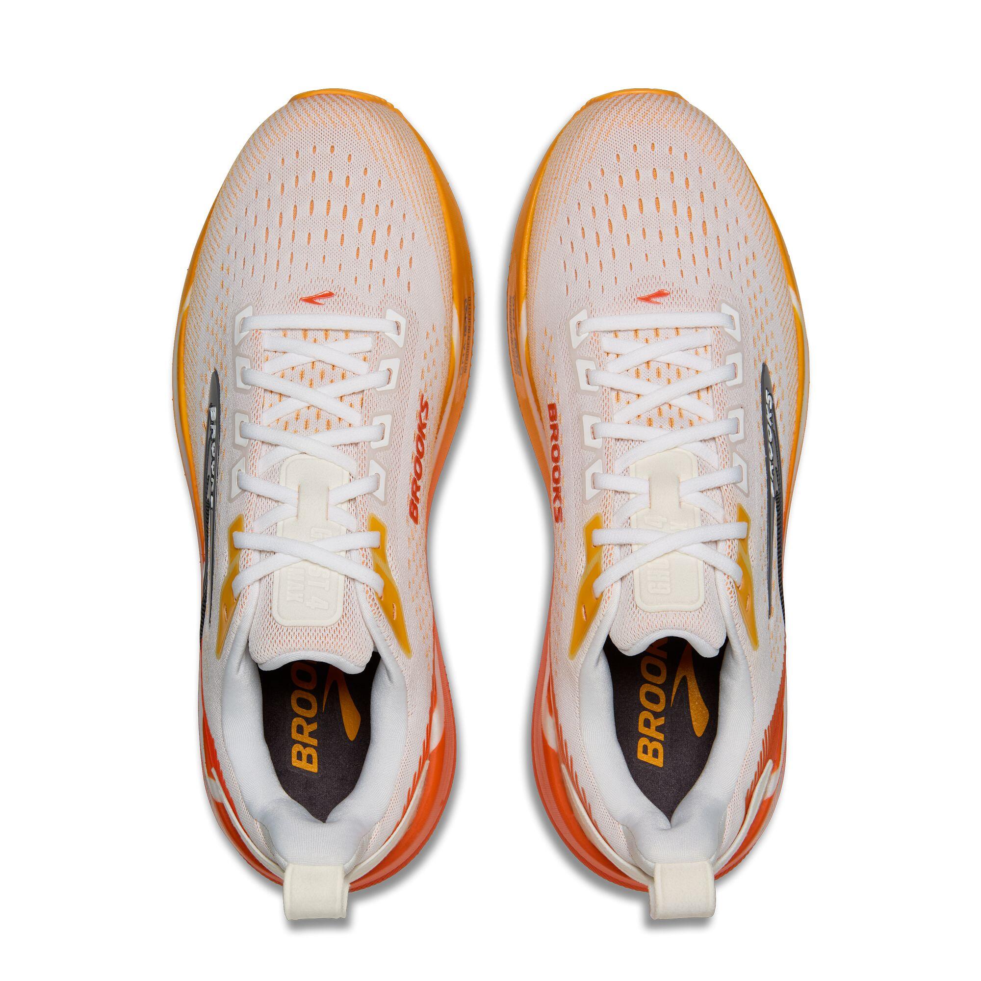 Sapatilhas de Corrida Homem Ghost Max 4 branco vermelho laranja 4/5