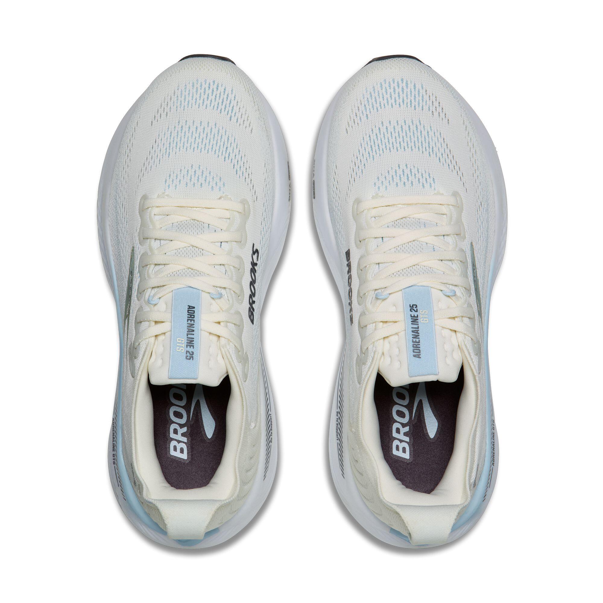 Laufschuhe Damen Adrenaline GTS 25 weiß hellblau silber 4/5