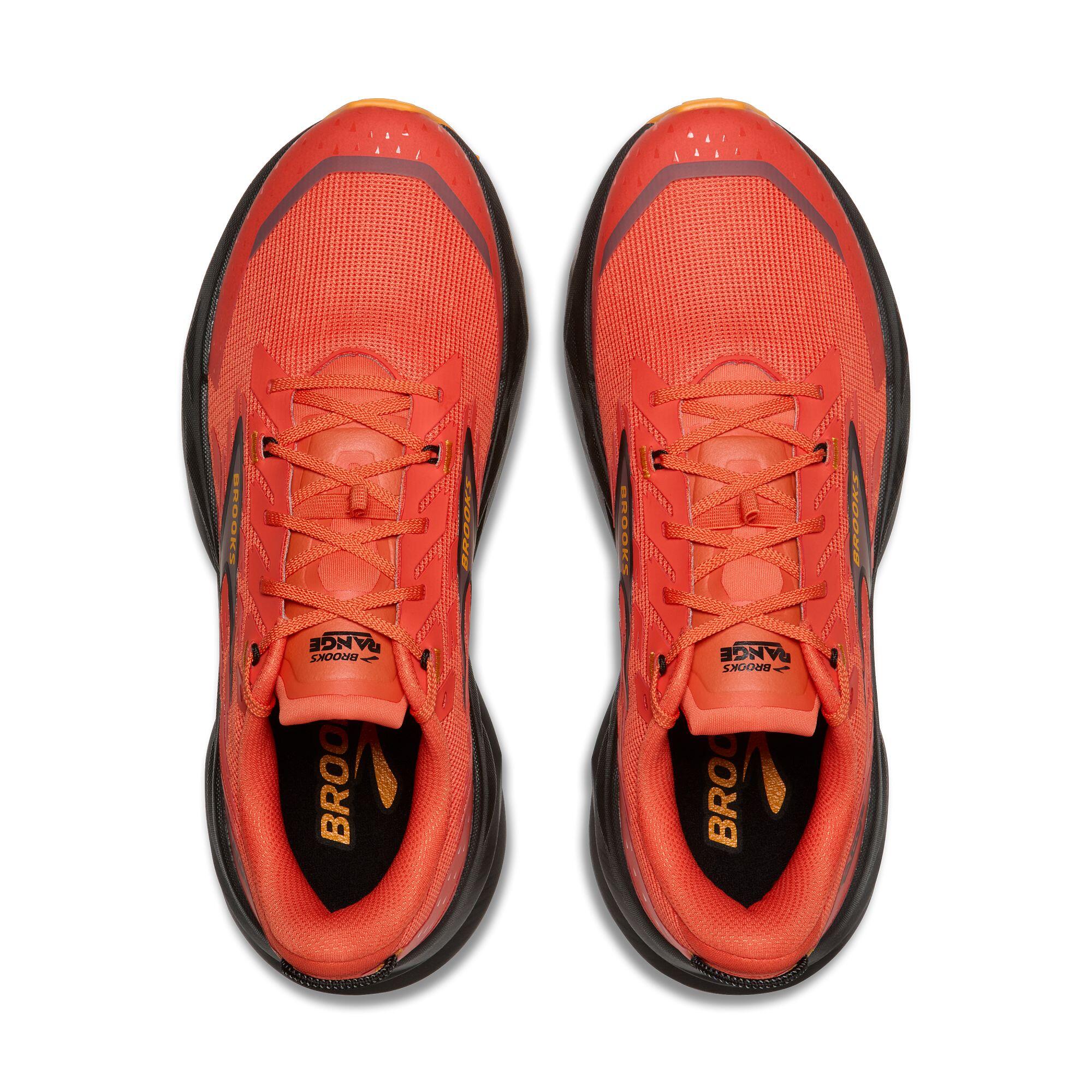 Chaussure de running Homme Range rouge noir orange 4/5