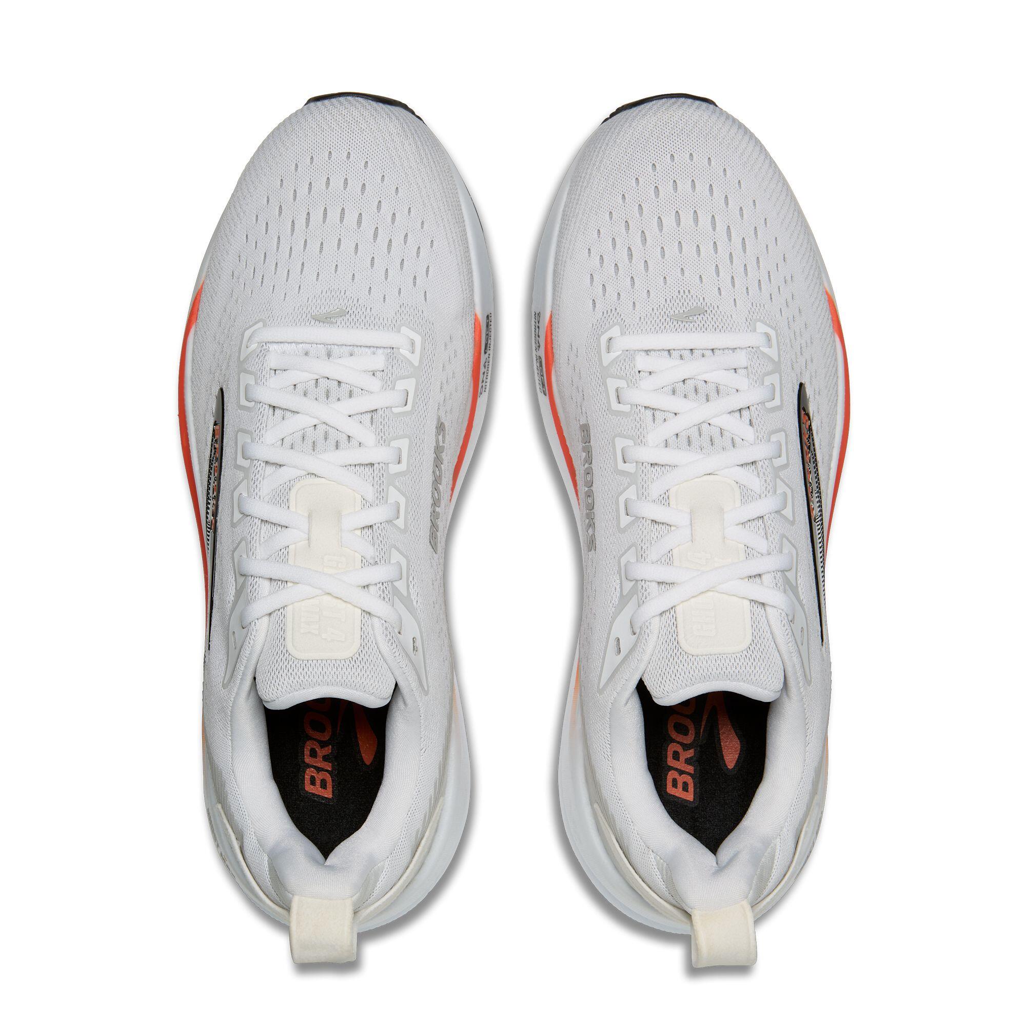 Sapatilhas de Corrida Homem Ghost Max 4 branco preto vermelho 4/5