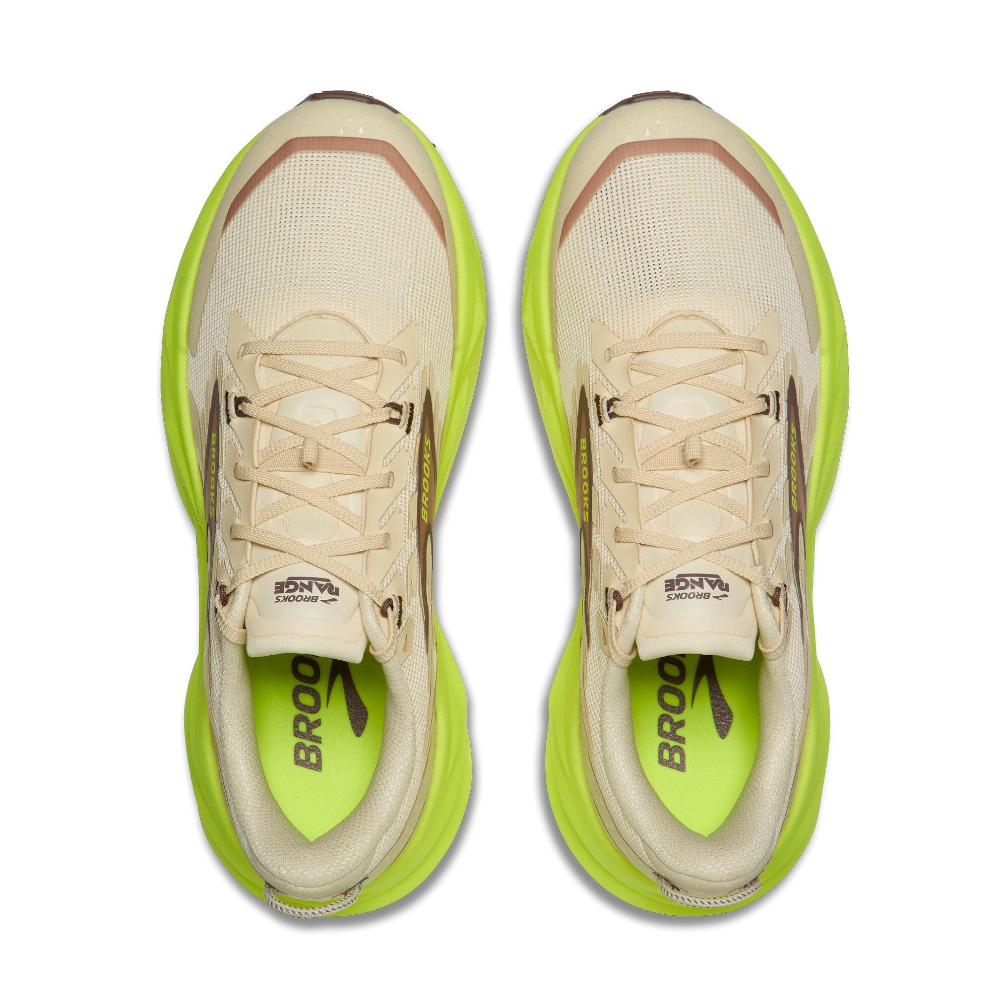 Scarpe running Donna Range beige rosa marrone 4/5