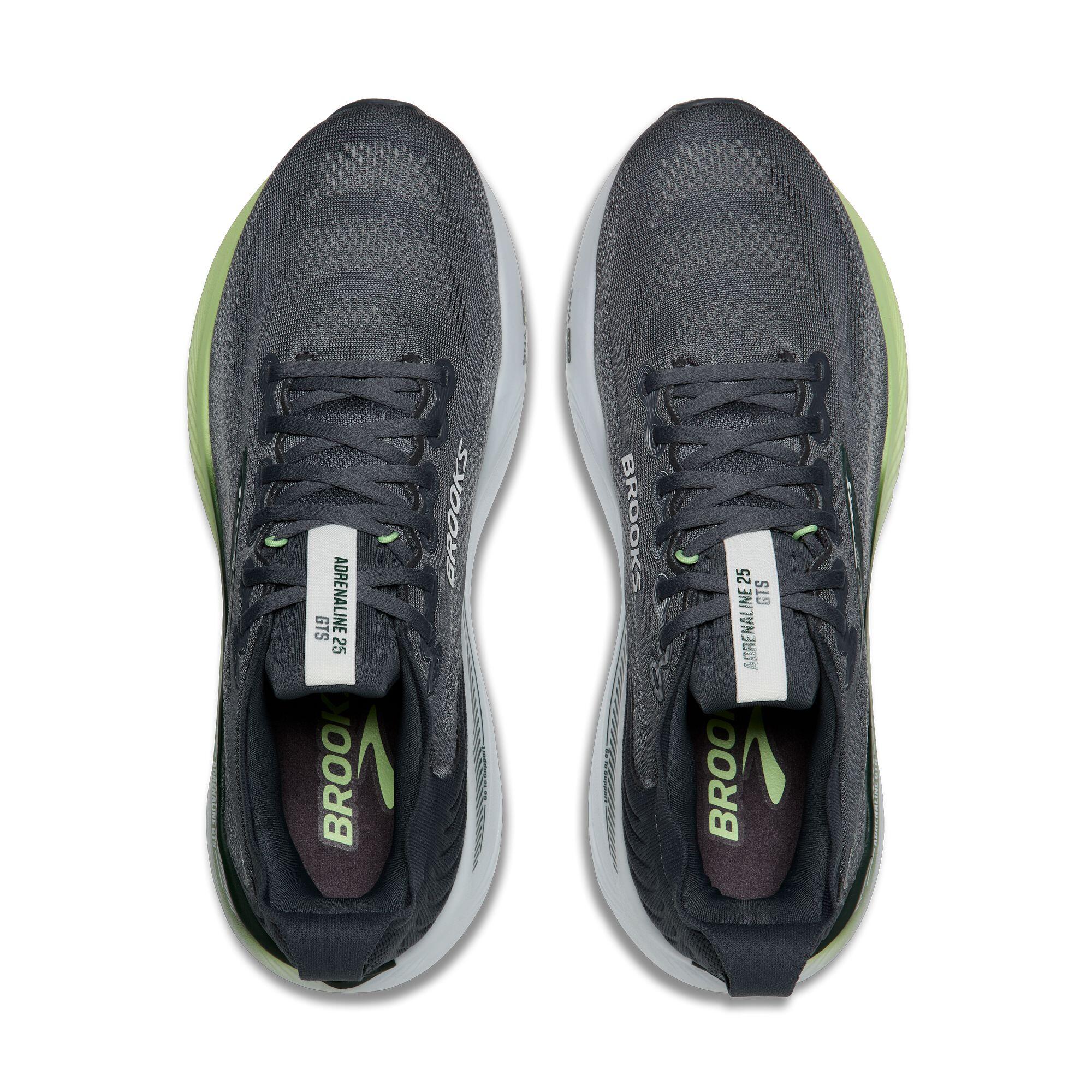 Laufschuhe Herren Adrenaline GTS 25 grau grün weiß 4/5