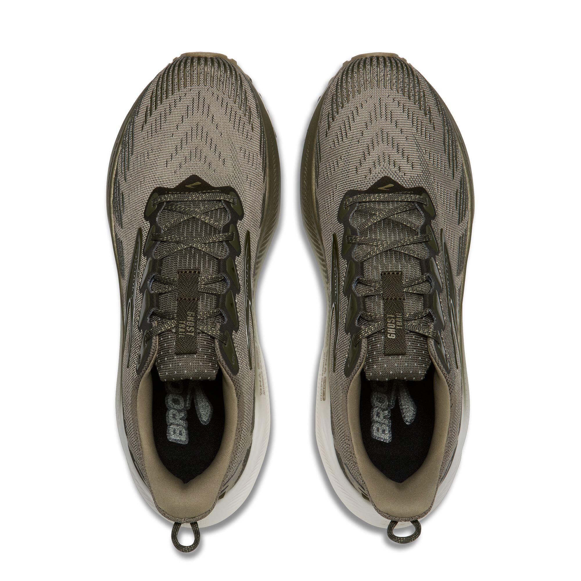 Zapatillas de running Hombre Ghost Trail verde marrón verde 4/5