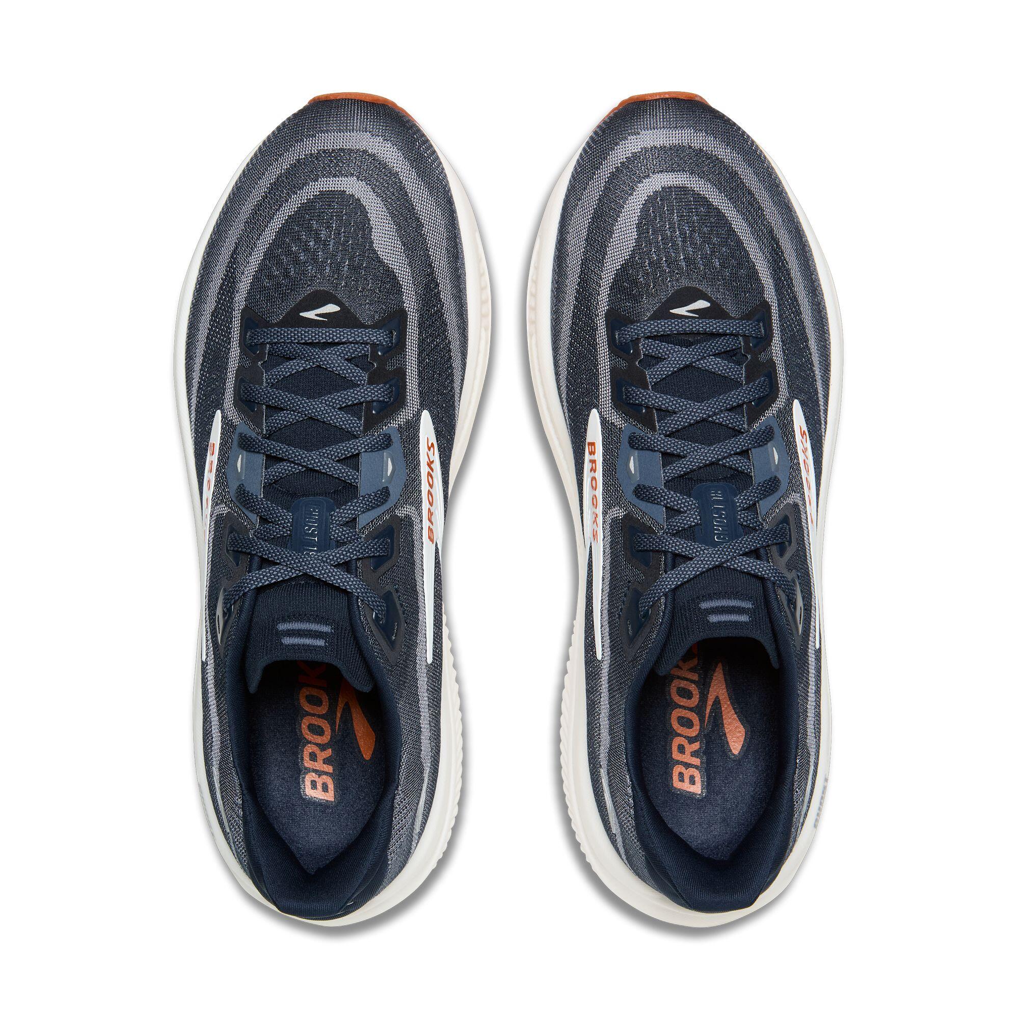Chaussure de running Homme Ghost 18 bleu rouge blanc 4/5