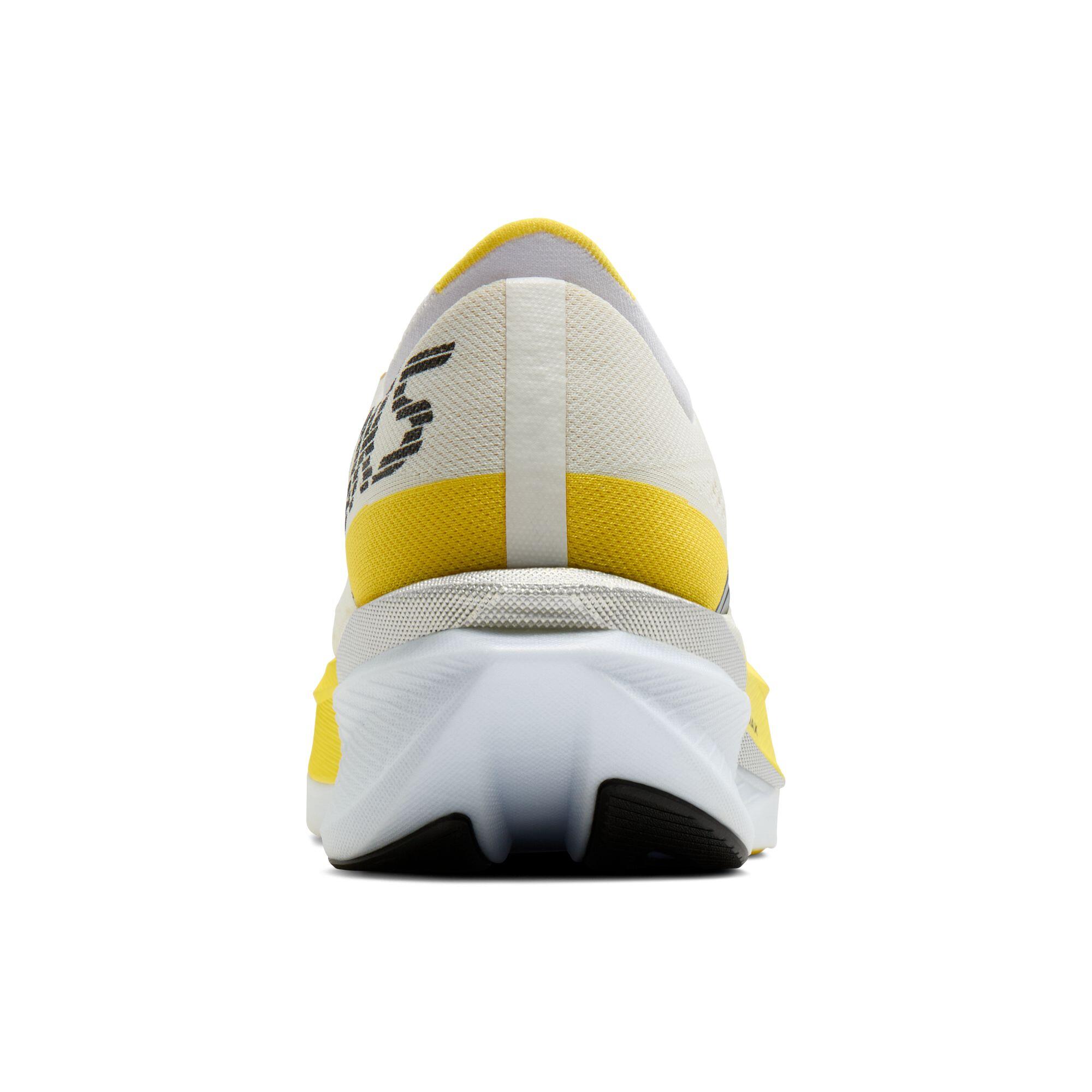 Chaussure de running Femme Hyperion Max 4 blanc jaune noir 3/5