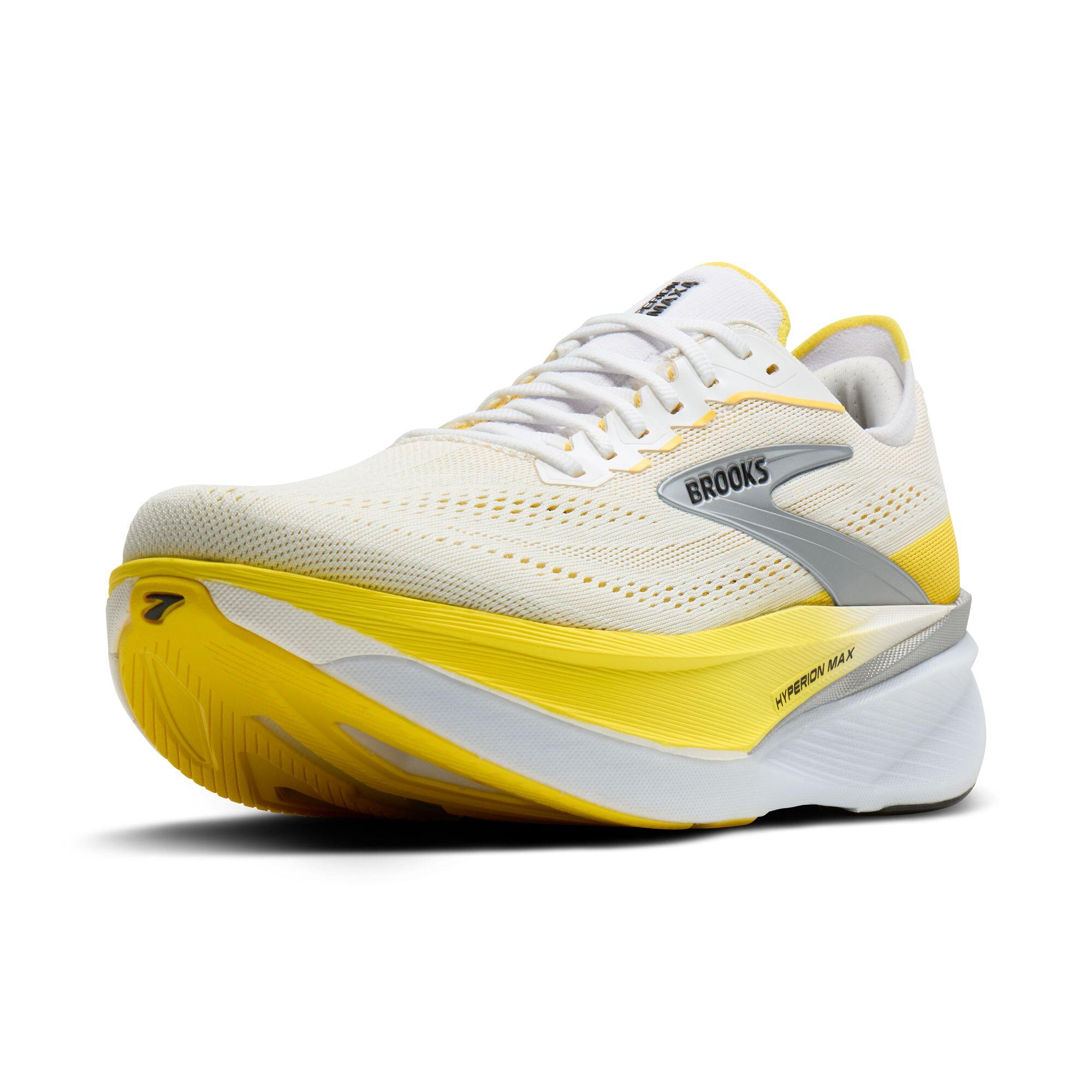 Chaussure de running Femme Hyperion Max 4 blanc jaune noir 2/5