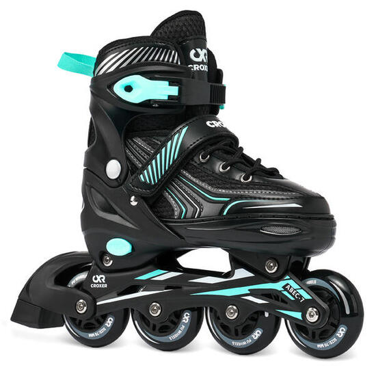 Verstelbare rolschaatsen Optima Zwart/Mint