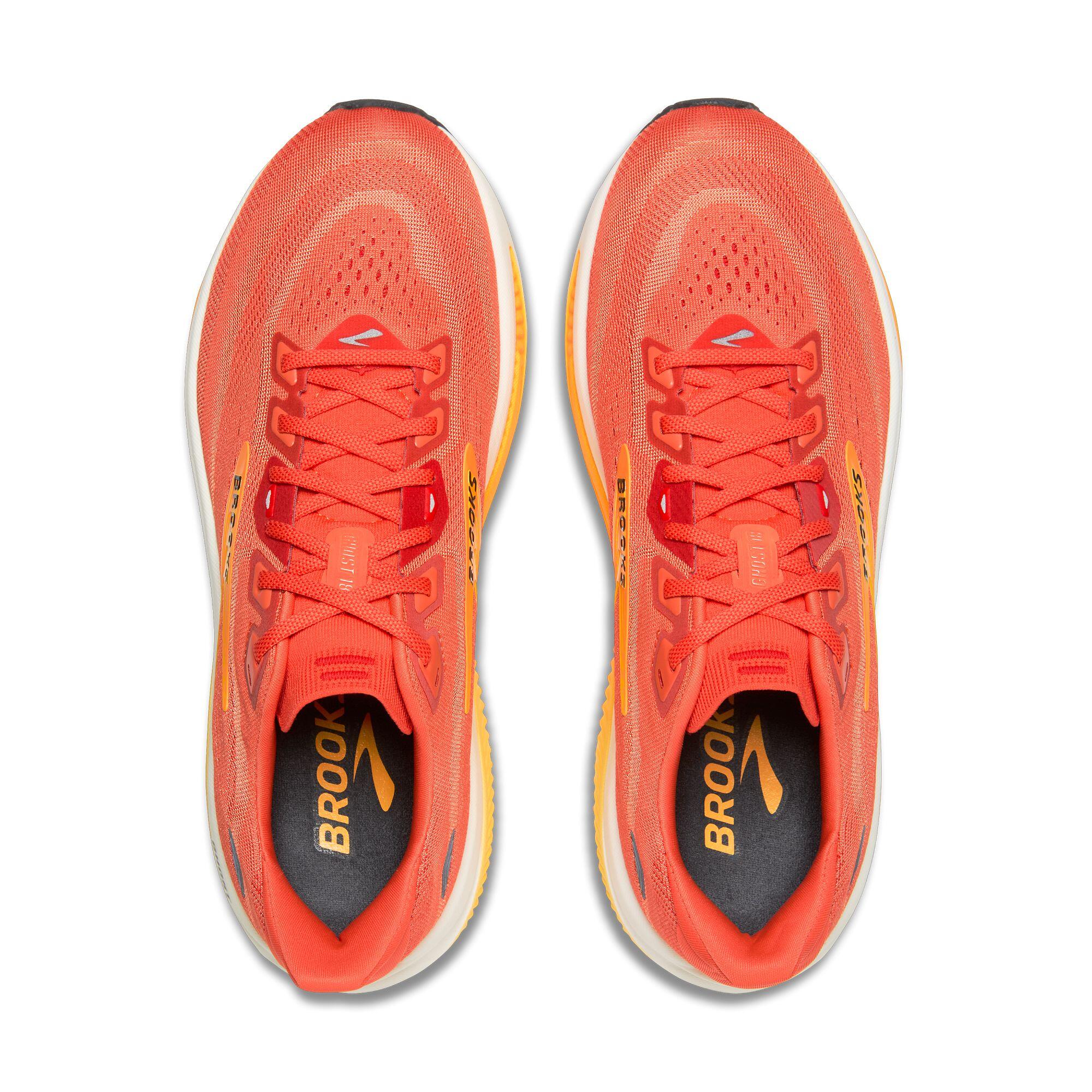 Hardlopenshoen Heren Ghost 18 oranje rood beige 4/5