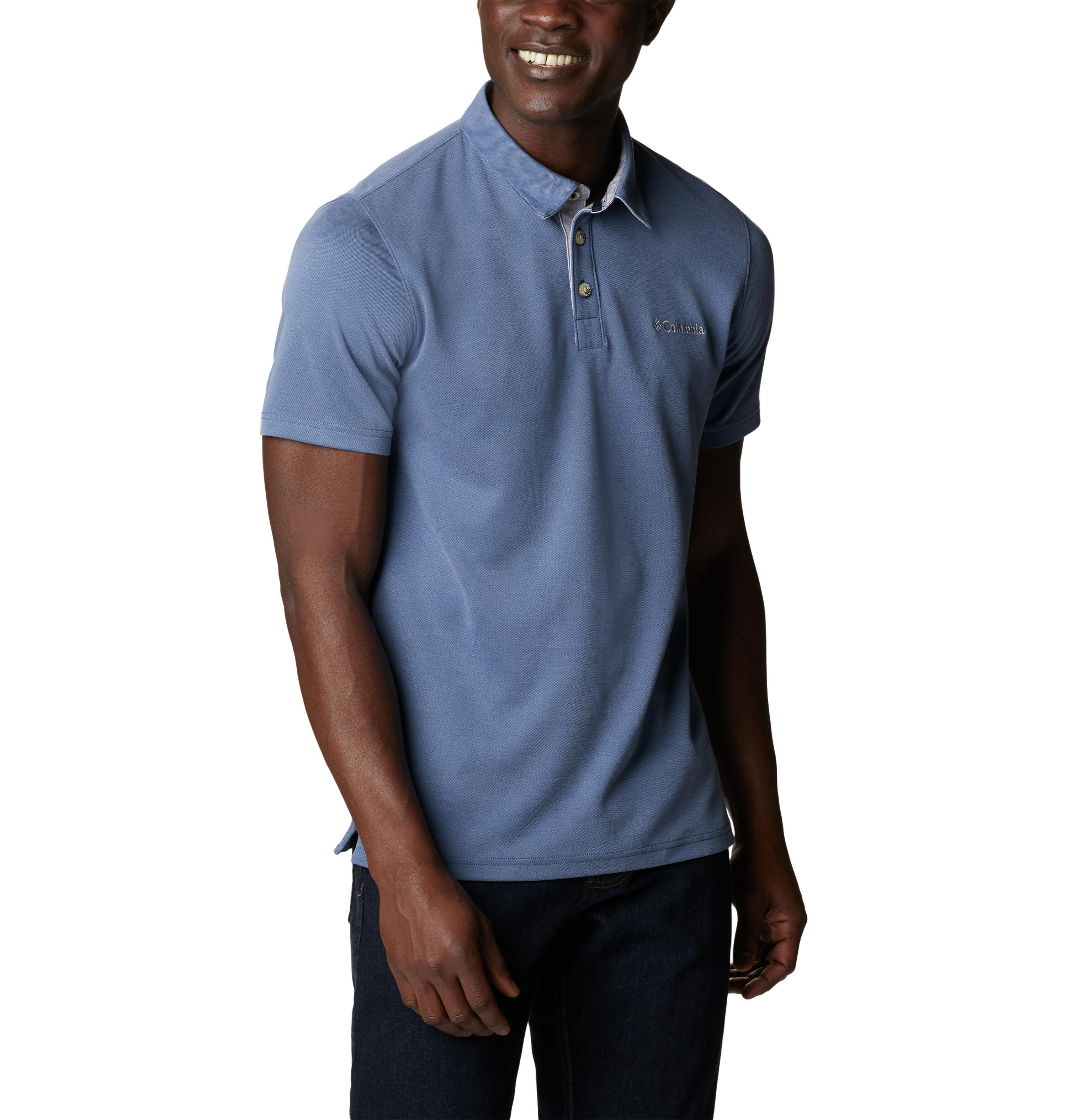 Nelson Point Polo Heren Polo Dark Mountain 2/5