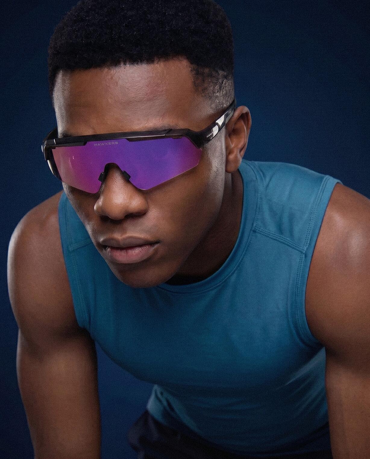 HAWKERS - Gafas de Sol para Hombre y Mujer BLAZE - GLITTER VENUS NEBULA 8/11