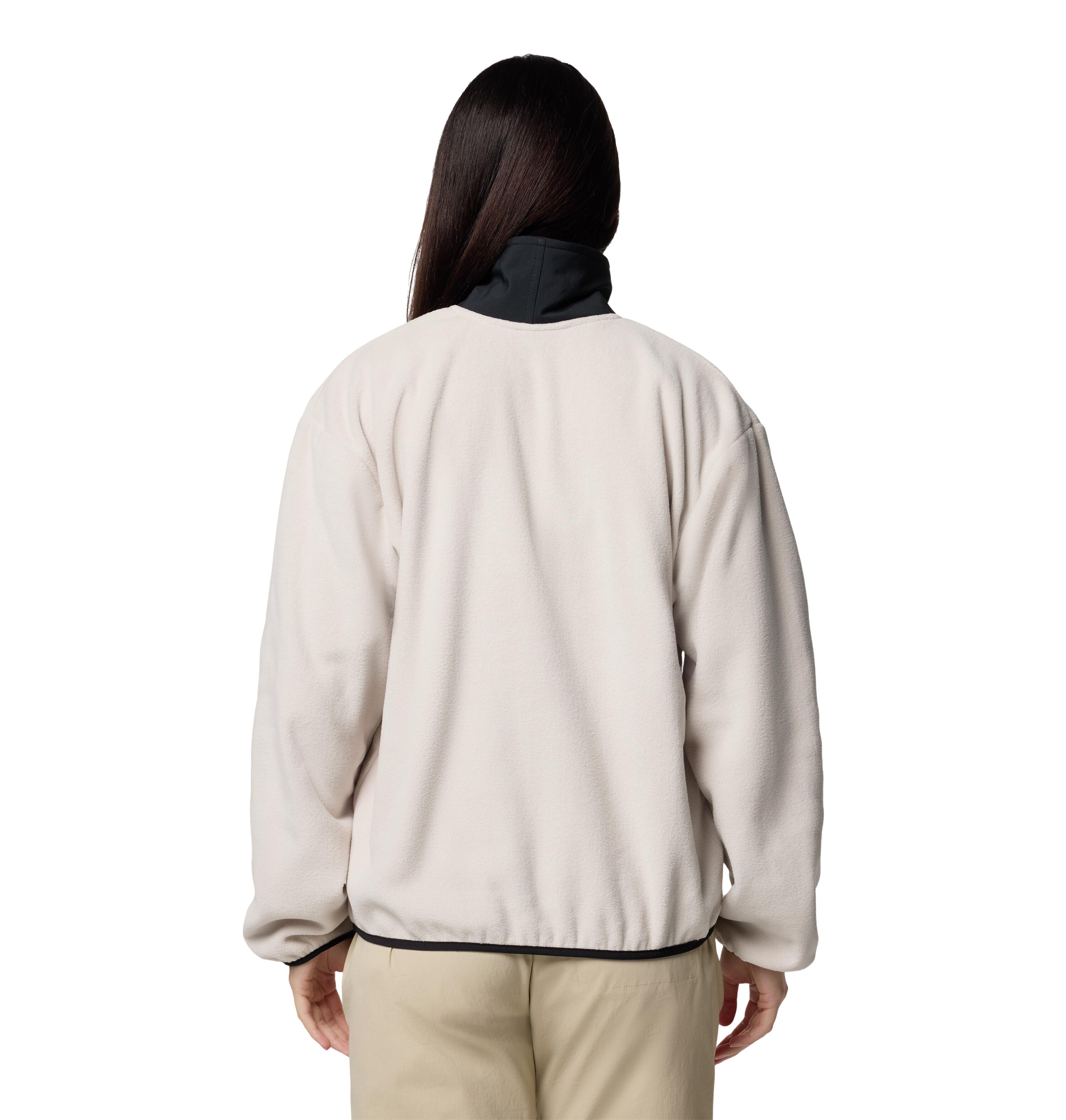 Sequoia Grove Full Zip Fleecejack Dames Lange rits fleece Dark Stone, Bla 4/6
