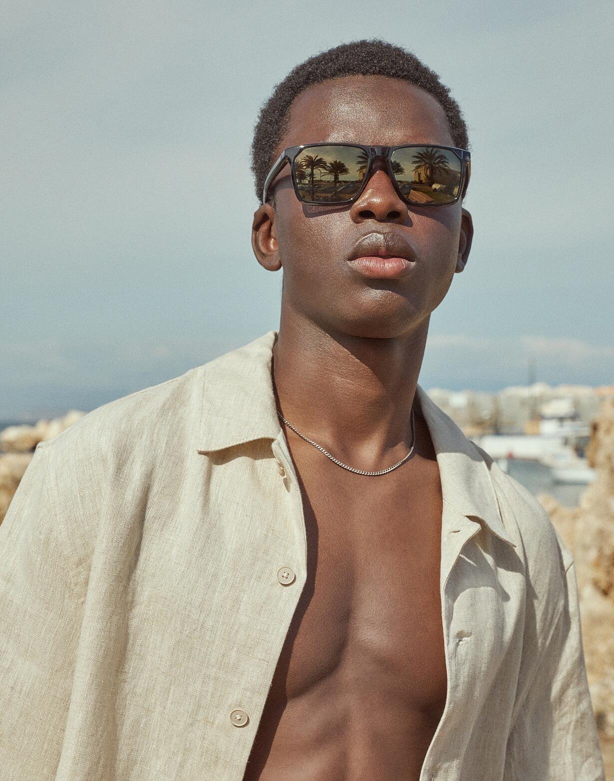 HAWKERS - Óculos de Sol para Homem e Mulher HORIZON POLARIZED GREY BEIGE 6/7