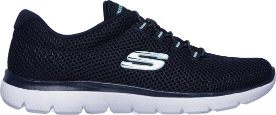 Chaussures Lifestyle Skechers Summitsquick Lapse Marine/Bleu Clair Femme