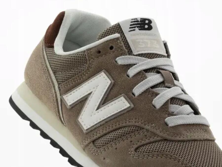 Buty męskie NEW BALANCE 373 ML373XA2 sportowe brąz skóra lekkie pianka 49 5/7