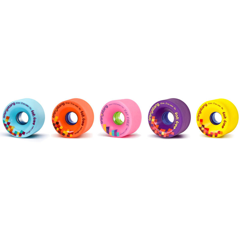 Roți Skateboard - Sk8 - Fat Free - 65 mm 86a - Orangatang