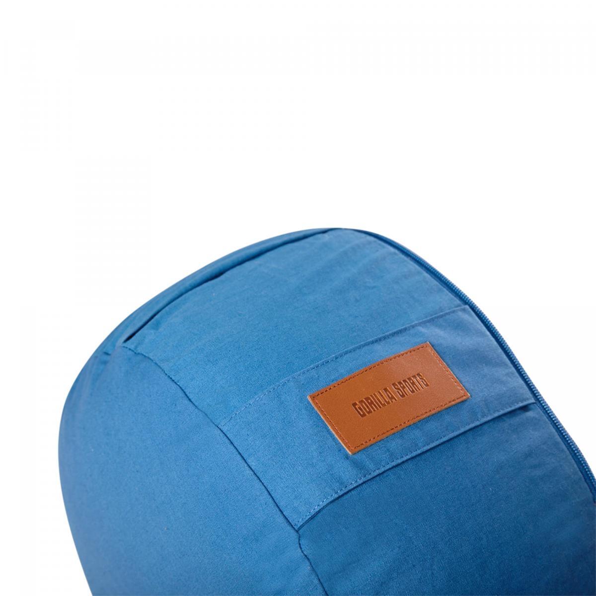Cojín de Yoga Meditación Gorilla Sports Azul Oscuro 7/7