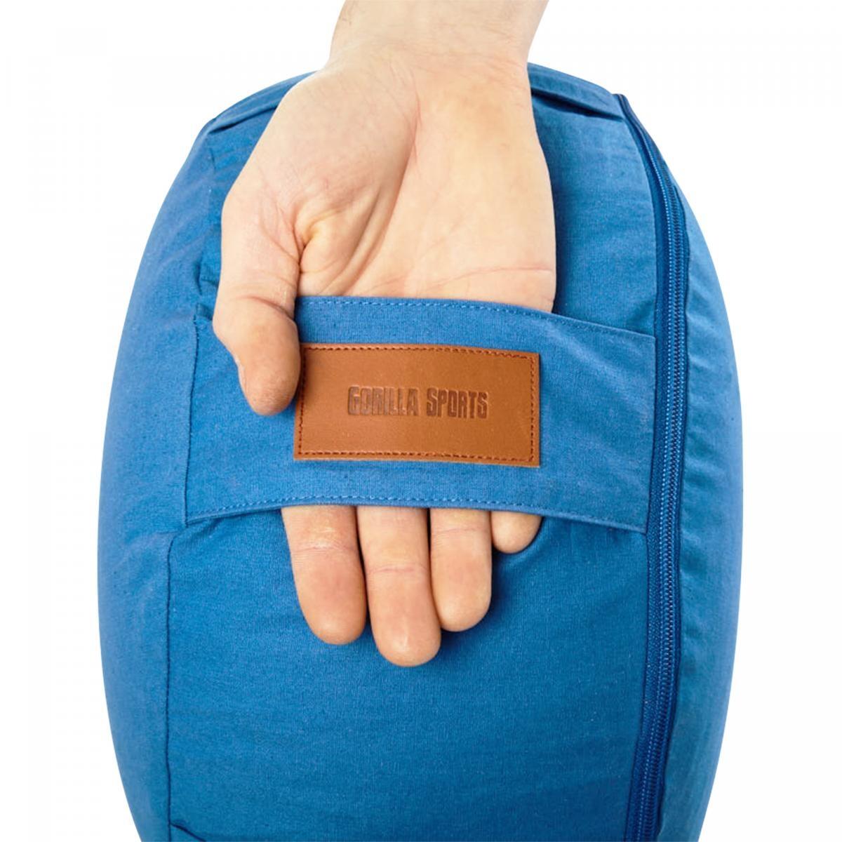 Cojín de Yoga Meditación Gorilla Sports Azul Oscuro 5/7