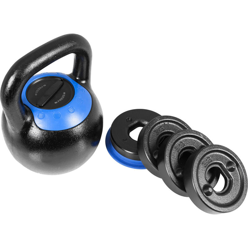 Kettlebell reglabil 16 kg - 24 kg