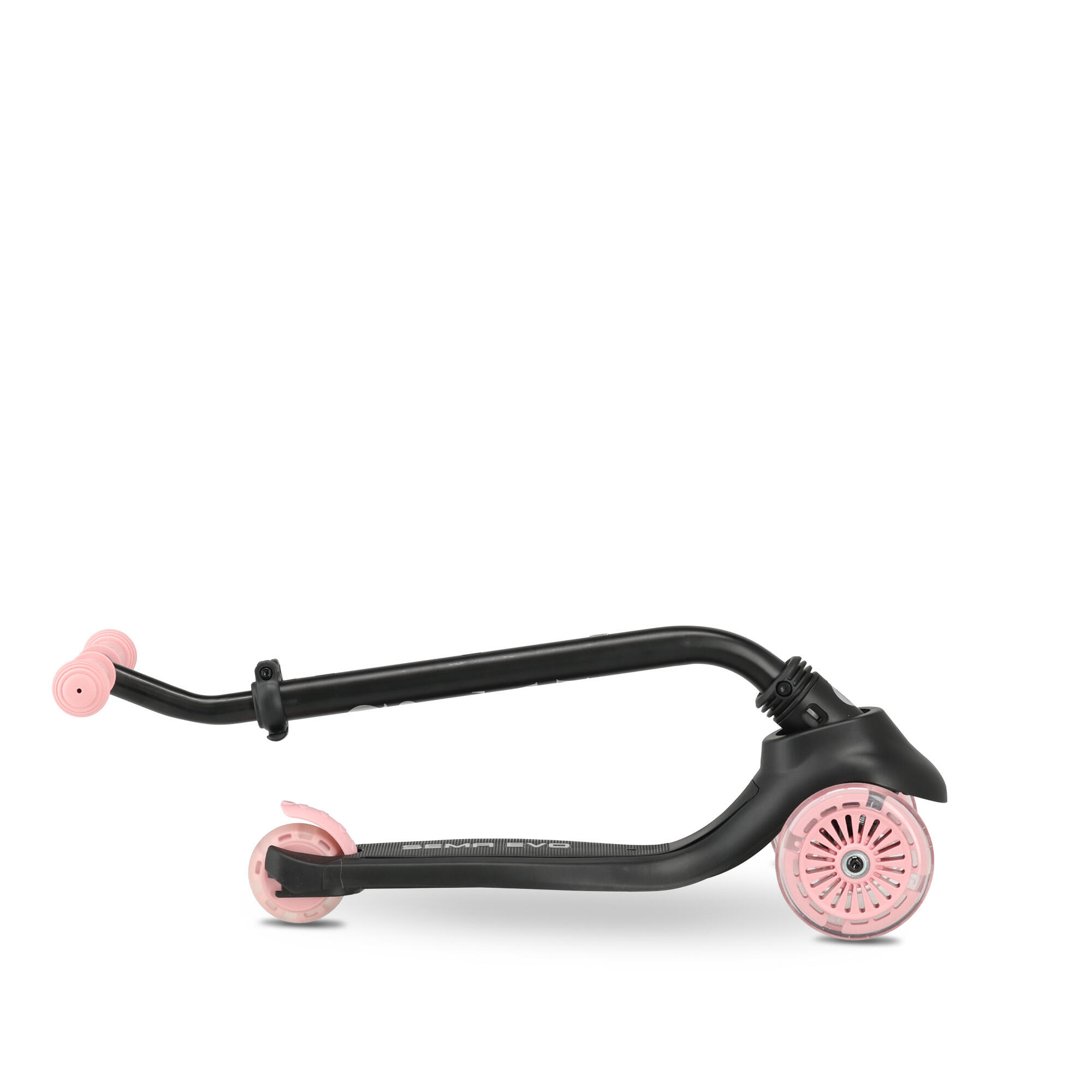 Trottinette Enfant Qplay Sema Evo - Trottinette 6-en-1 - Roues LED - Rose 8/10