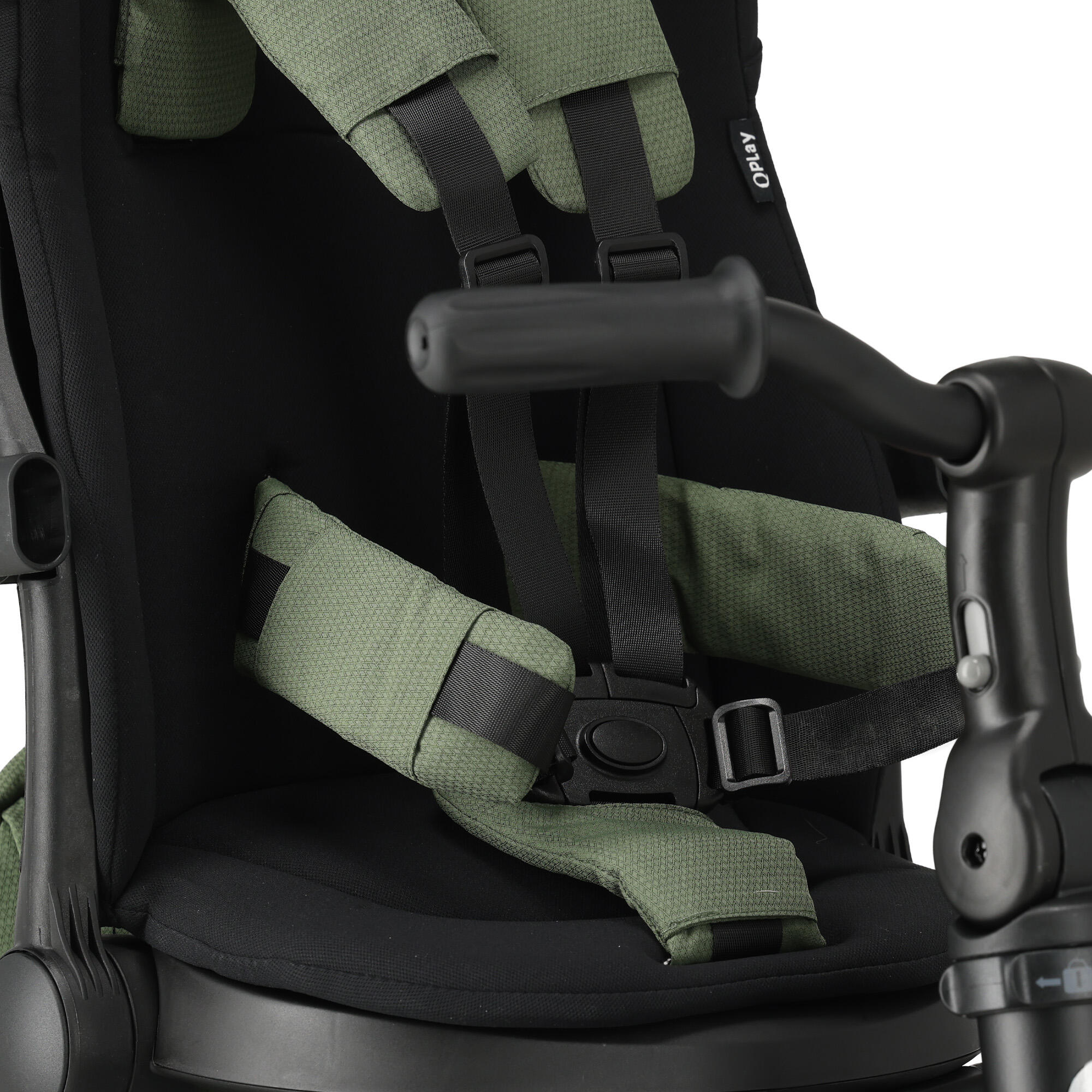 Triciclo Qplay Comfo Max con Maniglione di Spinta - Triciclo 7 in 1 - Verde 8/10