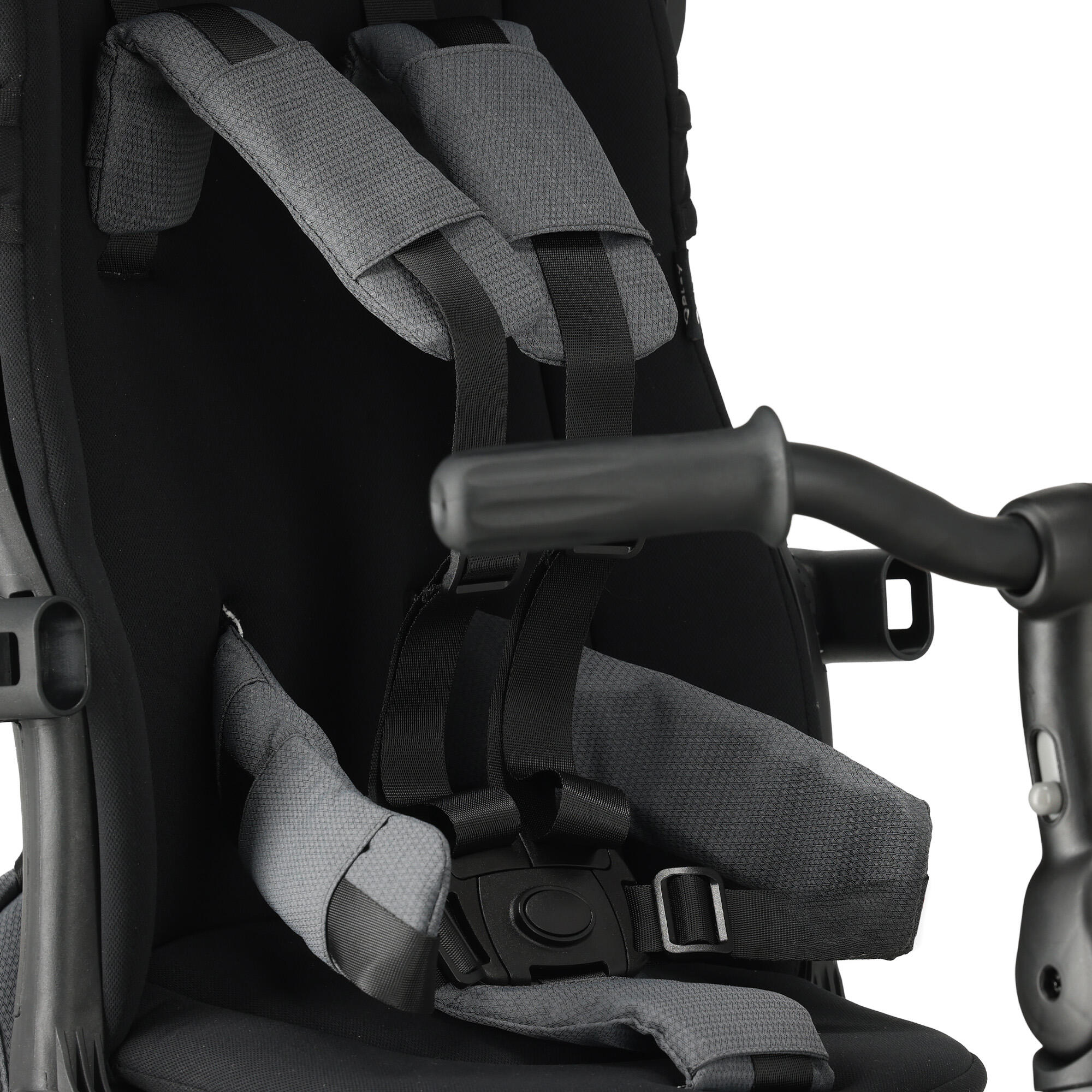 Triciclo Qplay Comfo Max con Maniglione di Spinta - Triciclo 7 in 1 - Grigio 8/10