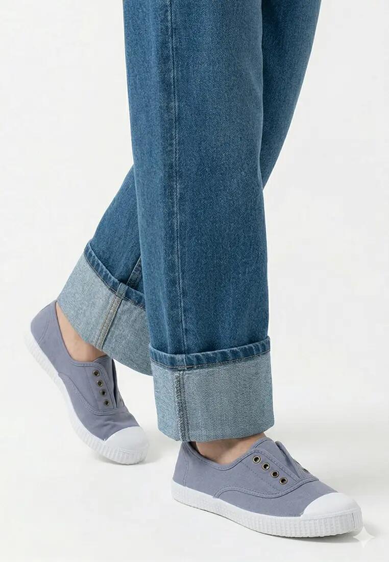 Zapatillas Deportivas Mujer Victoria 1915 INGLESA ELÁSTICO  Azu 5/6