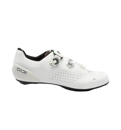Chaussures vélo route Genius X semelle carbone blanc