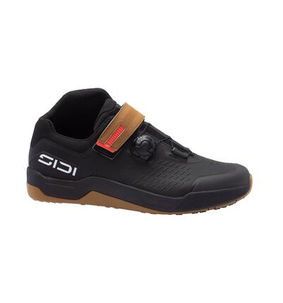 Buty rowerowe MTB flat Descentio z ochraniaczami D3O czarne