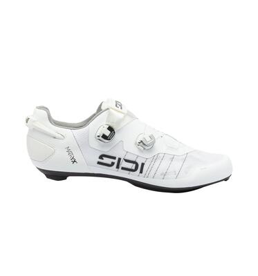 Wielrenschoenen heren ademend carbon zool wit wire 3