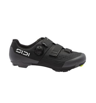 Buty MTB Silvis XC z podeszwą karbonową i odblaskami czarne