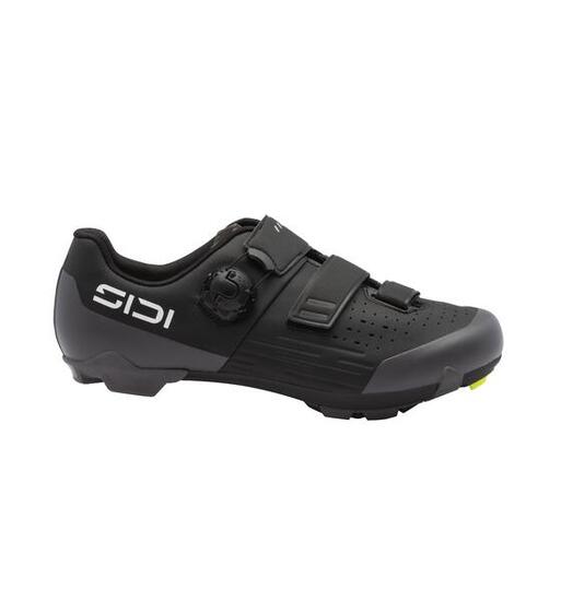 Buty MTB Silvis XC z podeszwą karbonową i odblaskami czarne