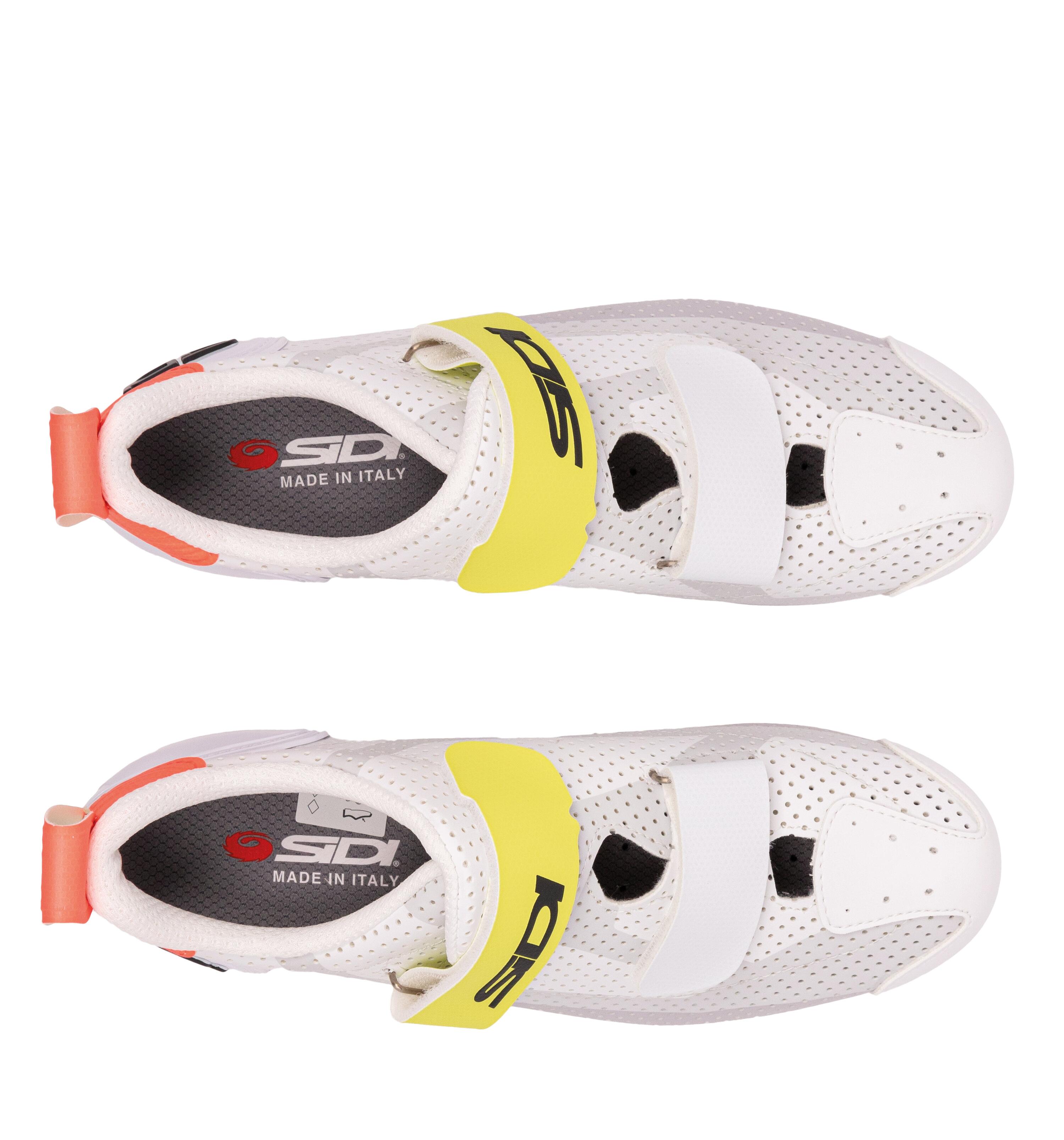 T-5 AIR schoenen grijs/wit/geel 3/5