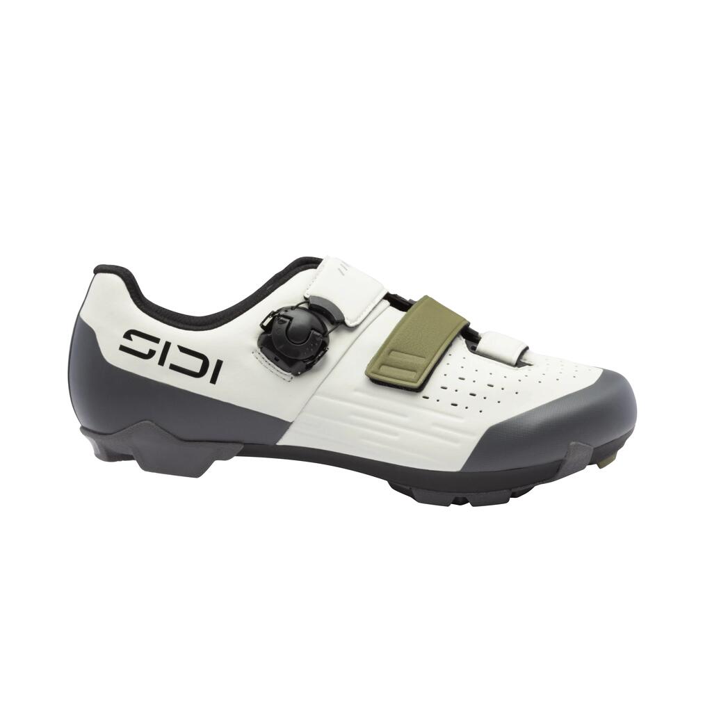 SIDI Schoen Silvis Xc Ice White Olive Green
