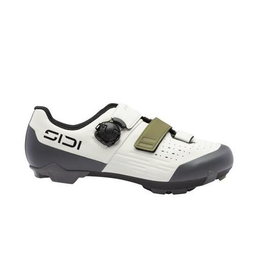 SIDI Schoen Silvis Xc Ice White Olive Green
