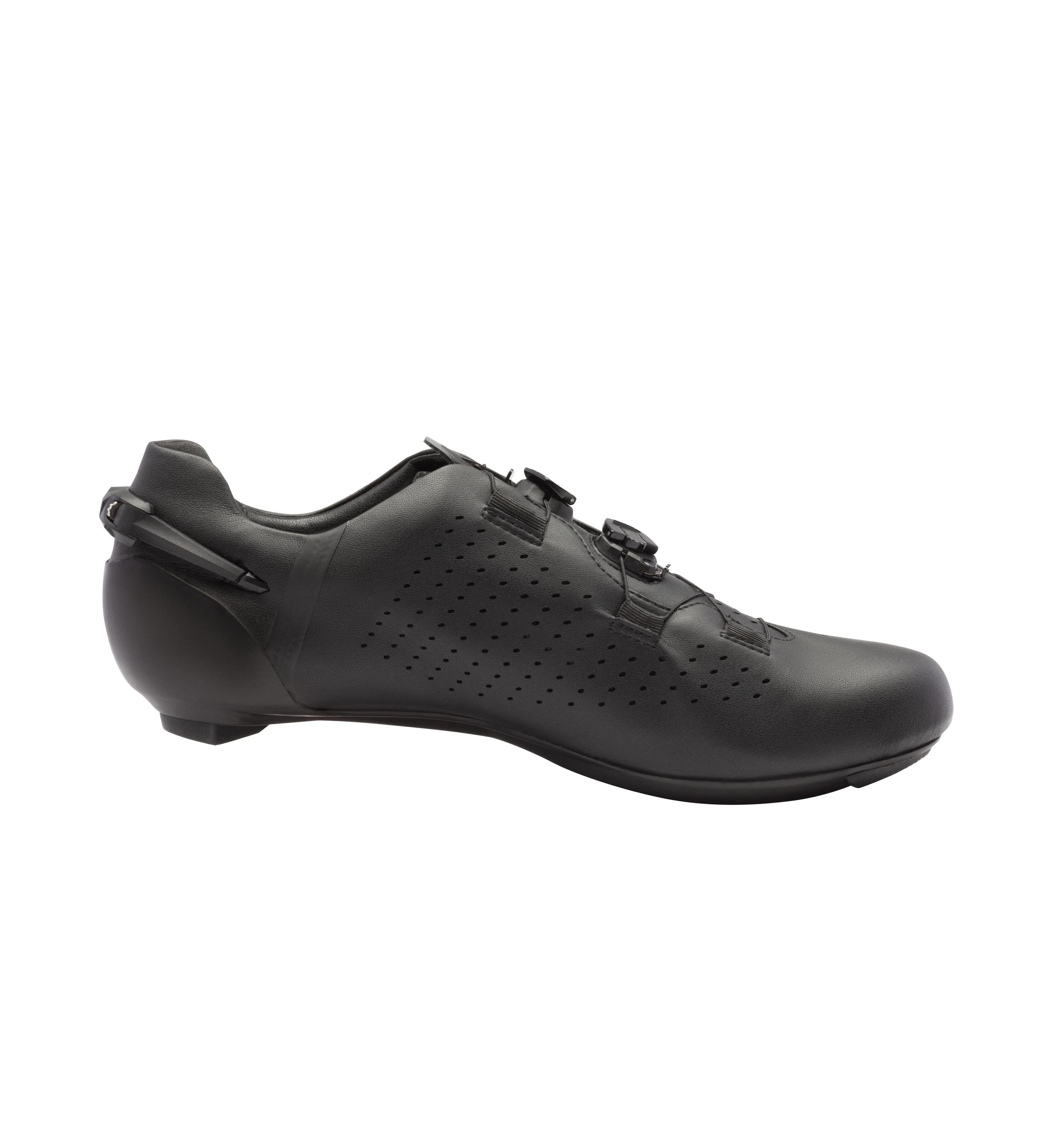 Scarpe ciclismo corsa Shot 3 rigide nere 2/5