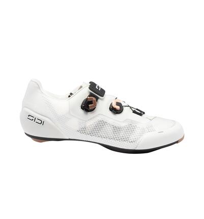 Chaussures vélo route respirantes Genius X Vapo blanches