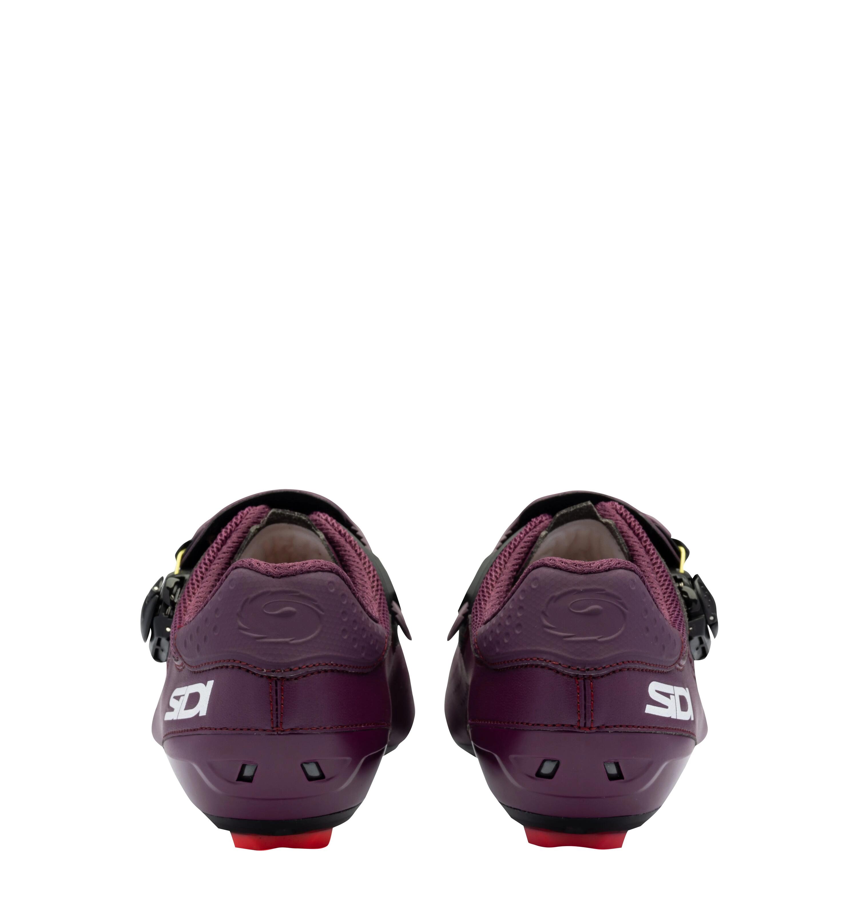Chaussures vélo route Genius 10 microfibre rouge 5/6