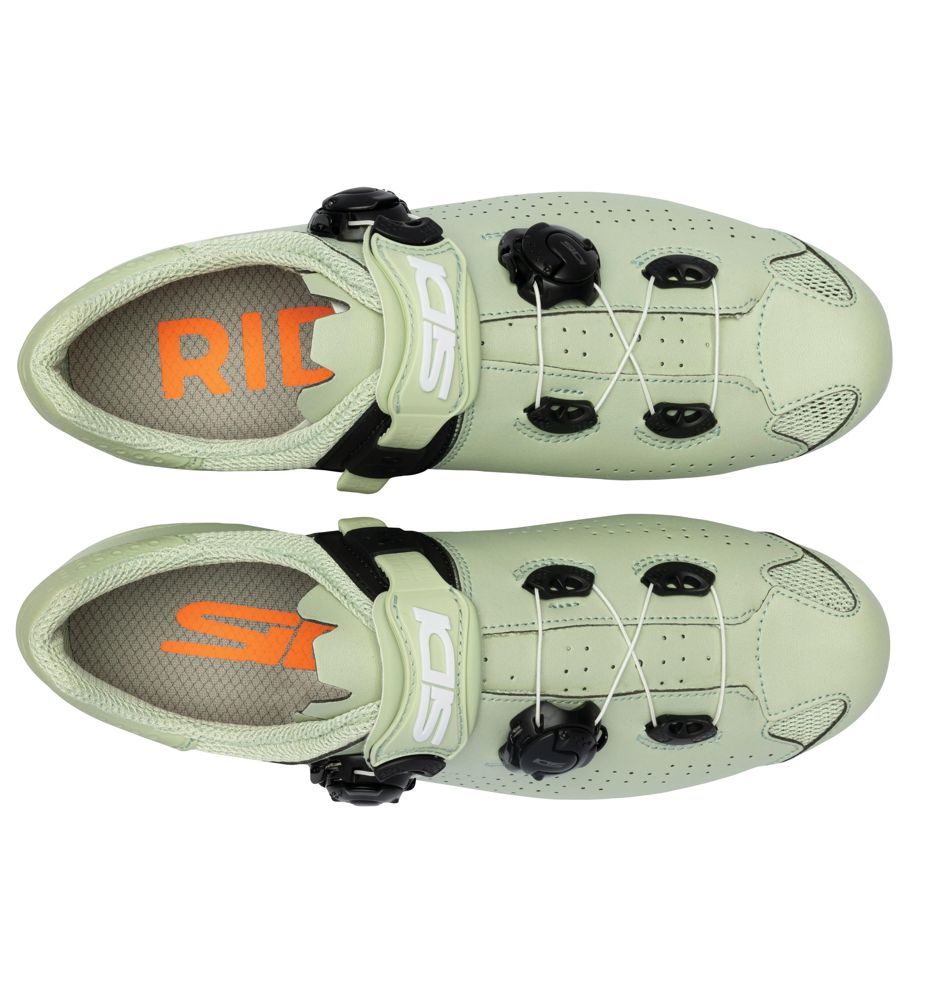 Chaussures vélo route homme Genius 10 semelle carbone sauge 3/6