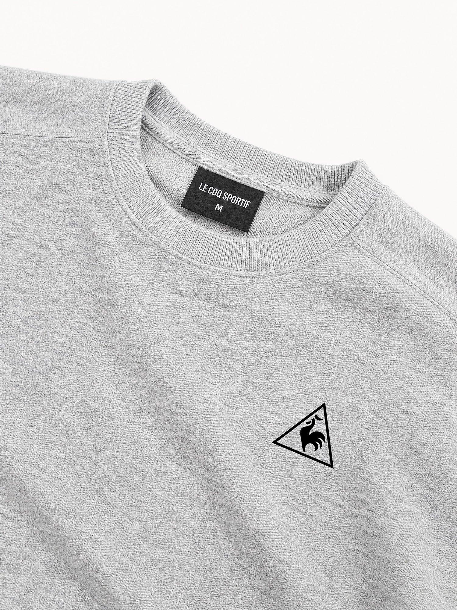 Sweat col rond relax en molleton gratté Contemporain 5/7