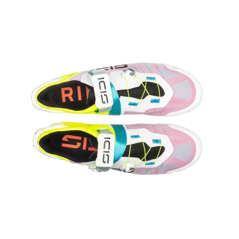 SIDI Schoen Wire 3 White Yellow Fluo
