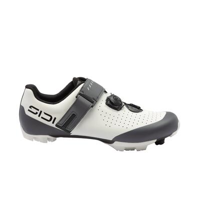 Herren MTB-Schuh Physis Carbon-Sohle weiß