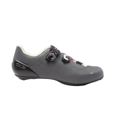 Chaussures vélo route femme Genius X Wyve respirantes anthracite