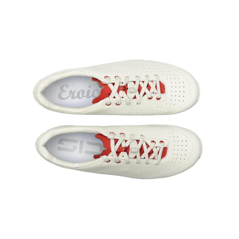 SIDI Schoen Polvere Ice White Dark Red