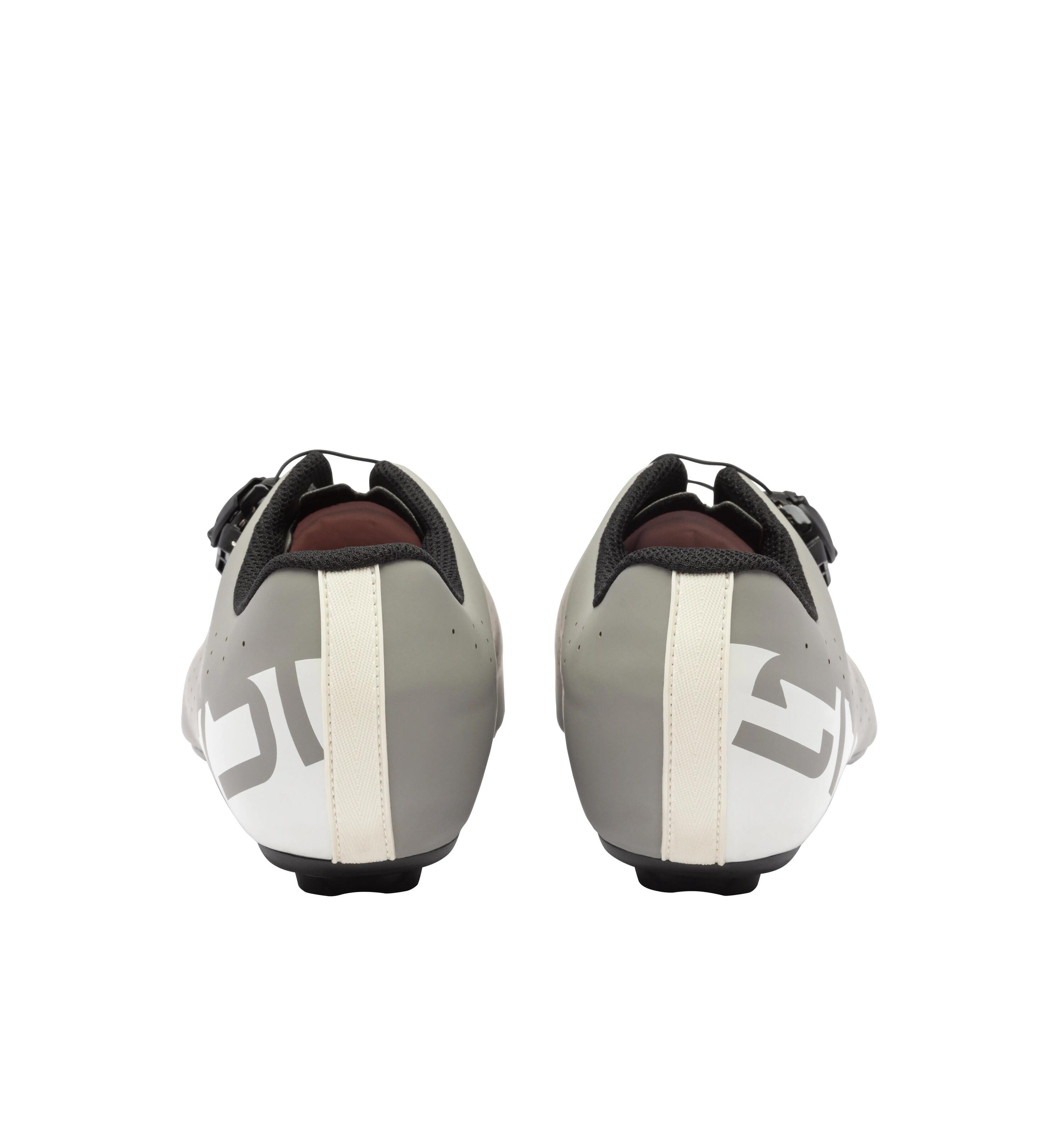 Chaussures vélo route semelle carbone Fast 3 gris 5/7