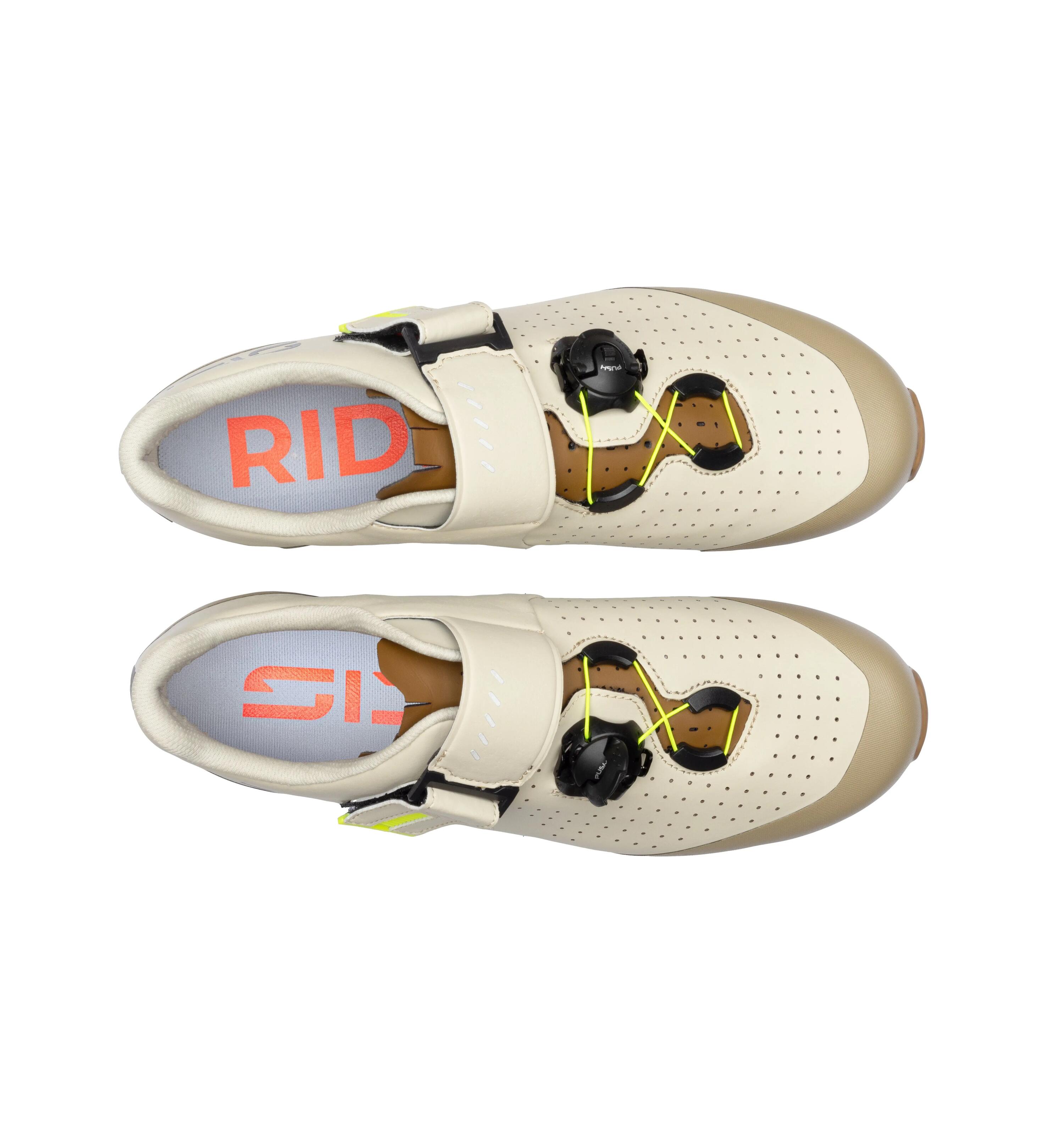 Chaussures VTT Physis carbone semelle rigide beige 5/6