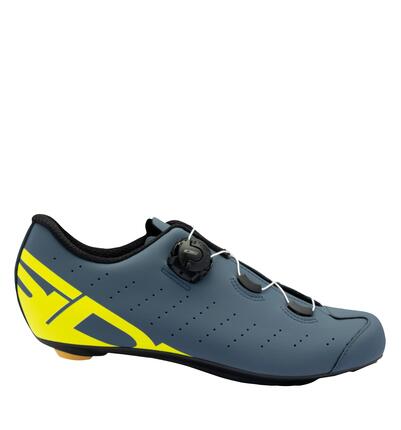 Zapatillas ciclismo carretera Fast cierre rápido azul