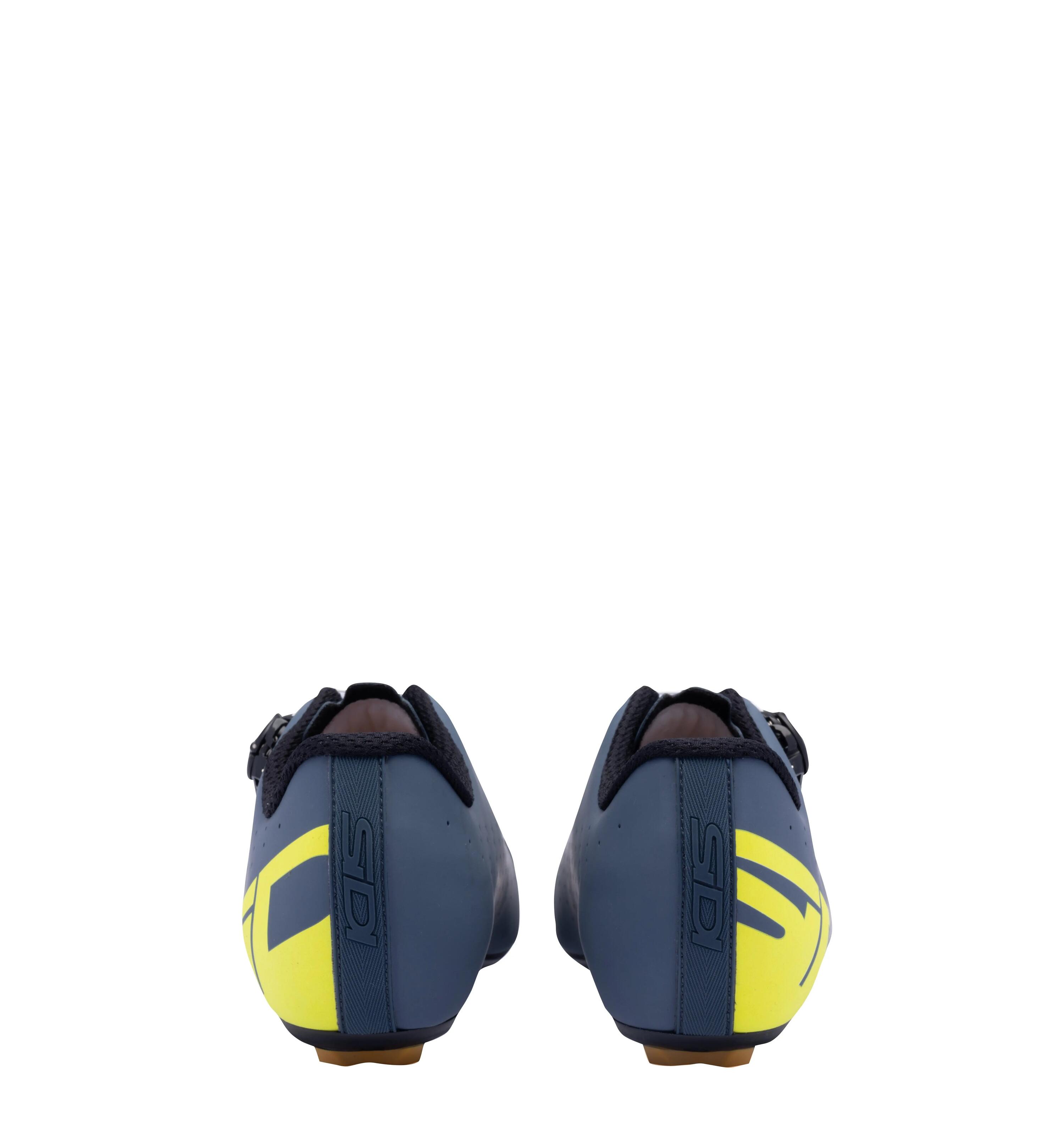 Chaussures vélo route semelle carbone Fast 3 bleu 4/6