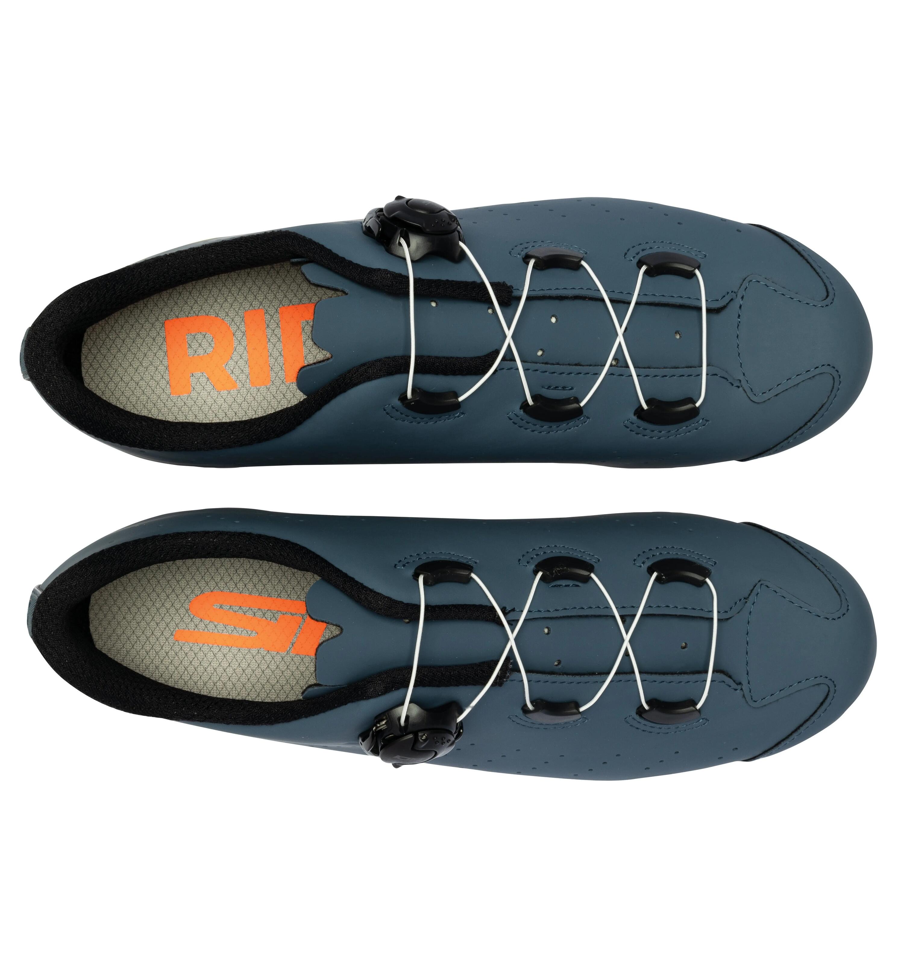 Chaussures vélo route semelle carbone Fast 3 bleu 3/6