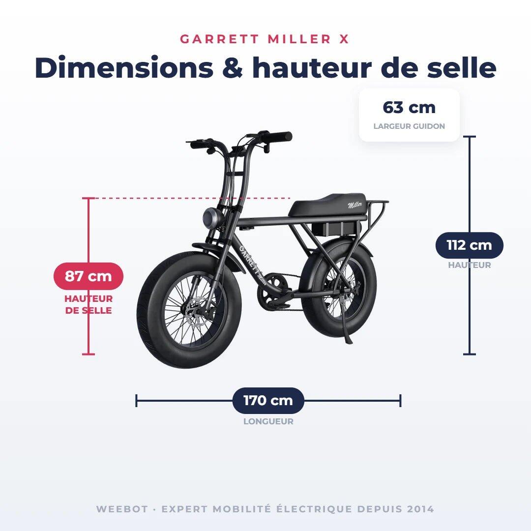 Fatbike Électrique Biplace Cargo Garrett Miller X Batterie Simple / Tout Terrain 6/6