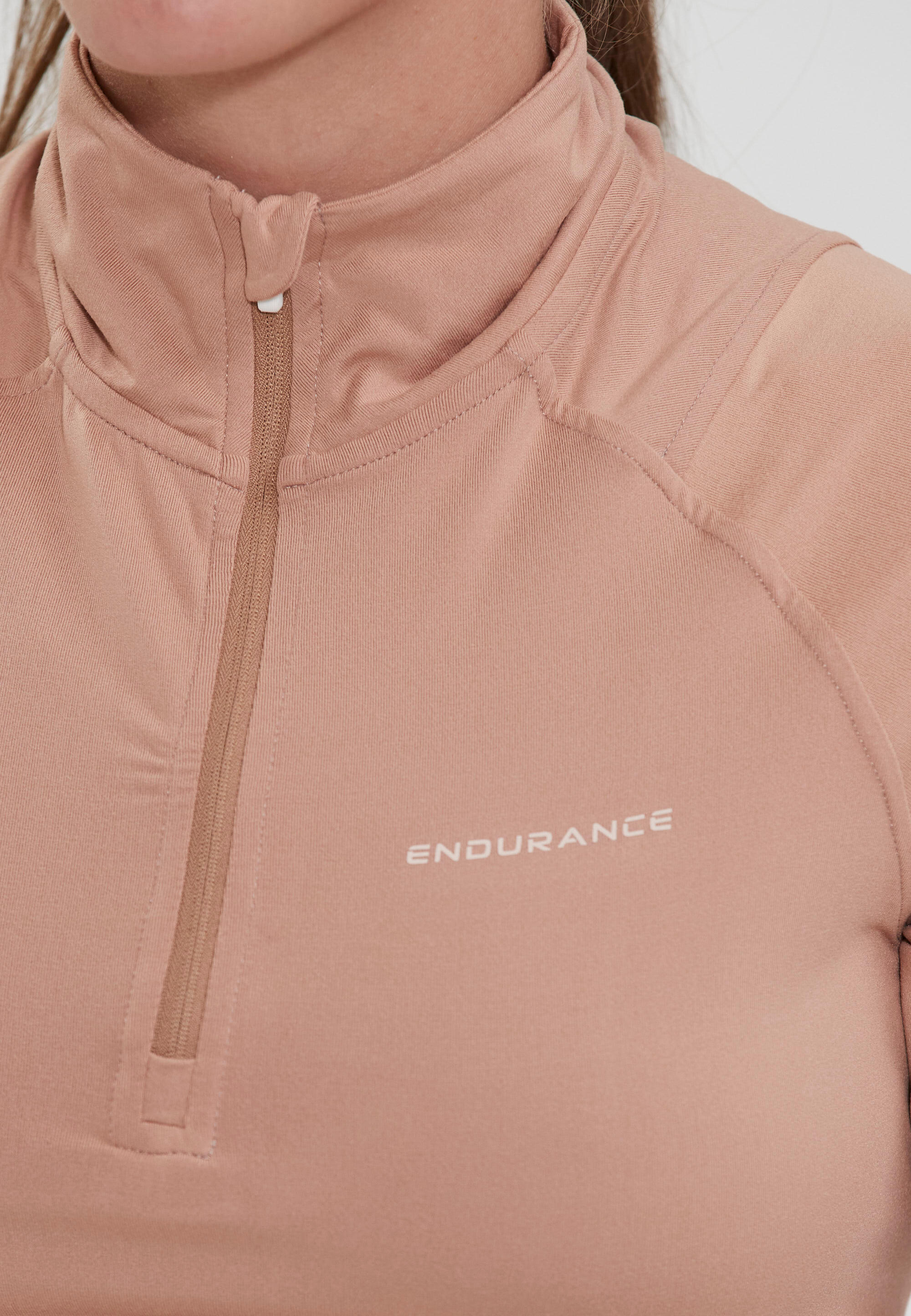 Bluza do biegania damska Endurance Peiona 7/15